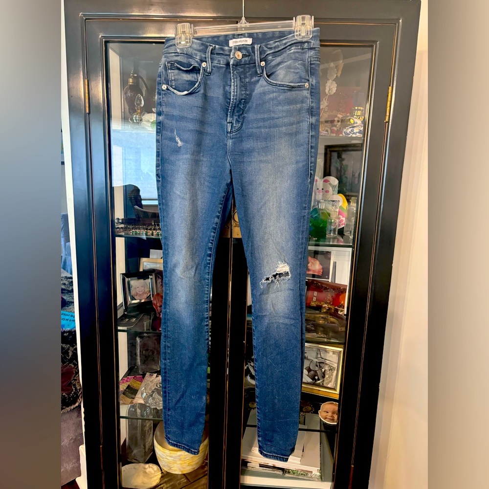 Good American Good Waist Skinny